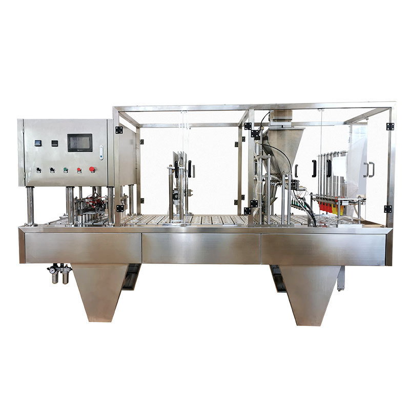 Fully Automatic Plastic Liquid Water Cup Forming Filling Sealing Machine