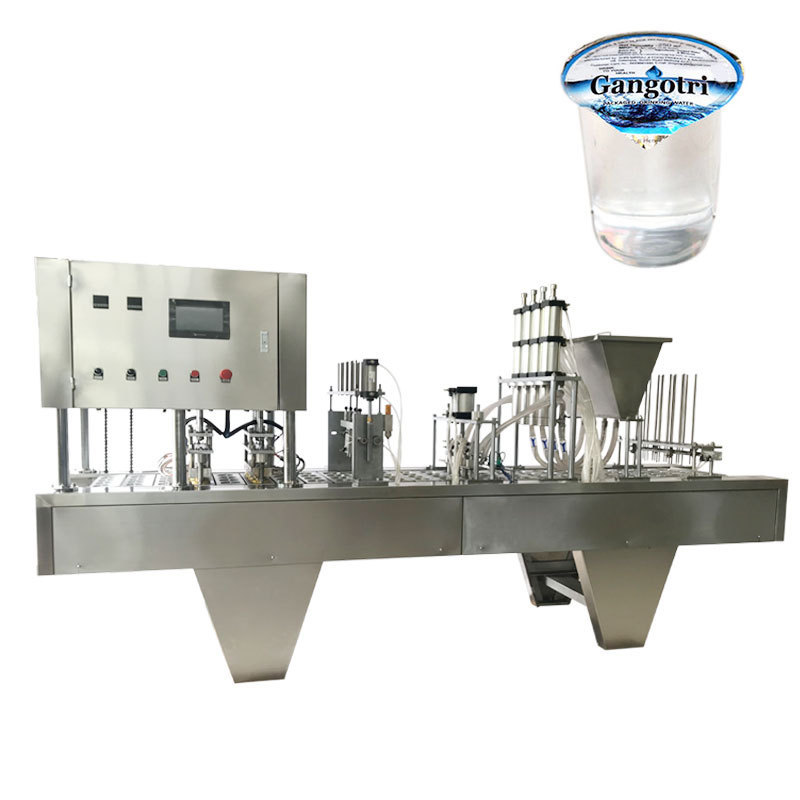 Fully Automatic Plastic Liquid Water Cup Forming Filling Sealing Machine