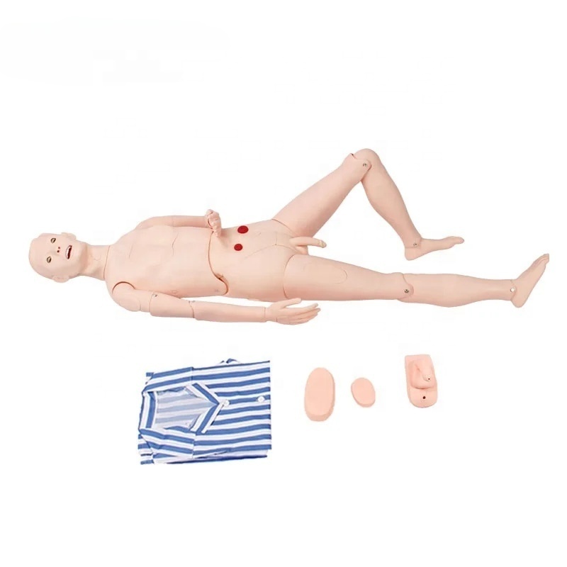 DARHMMY Multi-Function Male Nursing Manikin Medical Science Training Simulator for Nurses