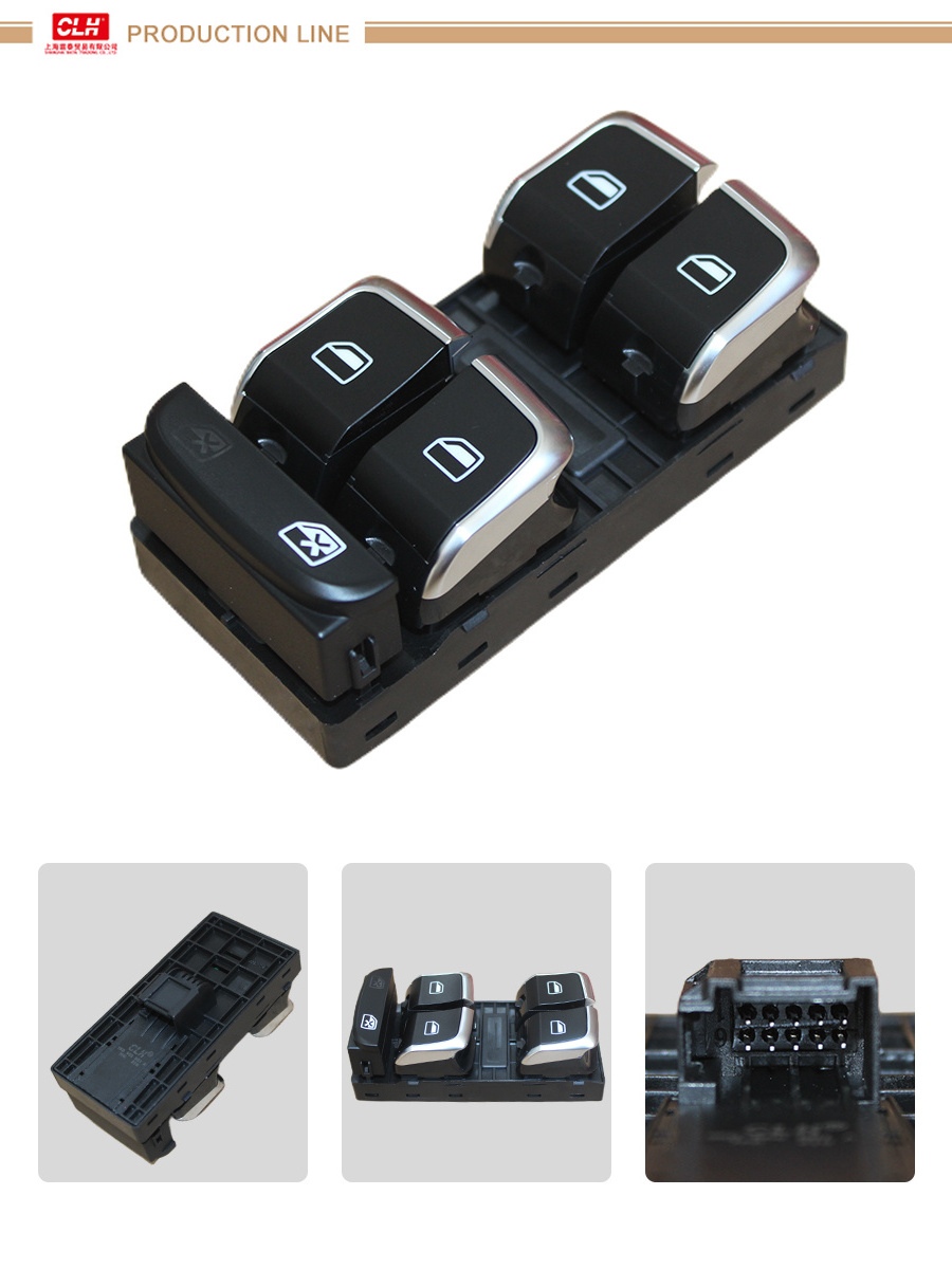 Front Left Master Window Switch Automobile Parts High Quality Headlight Switch For audi VW BMW Mercedes Benz Cayenne