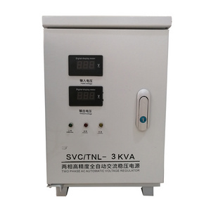 Factory direct 3000VA 5000VA 10kva 15kva 20kva 30kva single phase voltage stabilizer 220V Svc Ac Automatic Voltage Regulator