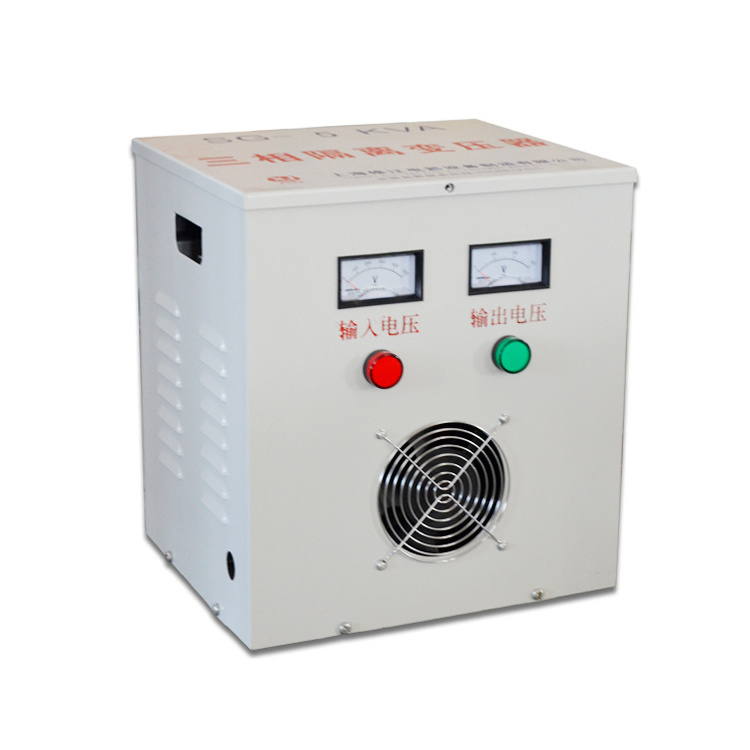 High Quality 1KVA 220V to 400V Three Phase Step Up Power Transformer