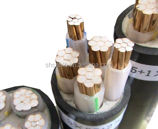 Power Cable Low Voltage (cross-linked Polyethylene) Xlpe Pex Cable Copper Cable PVC 0.6/1KV Wooden Drum Industrial 2.5--240sqmm