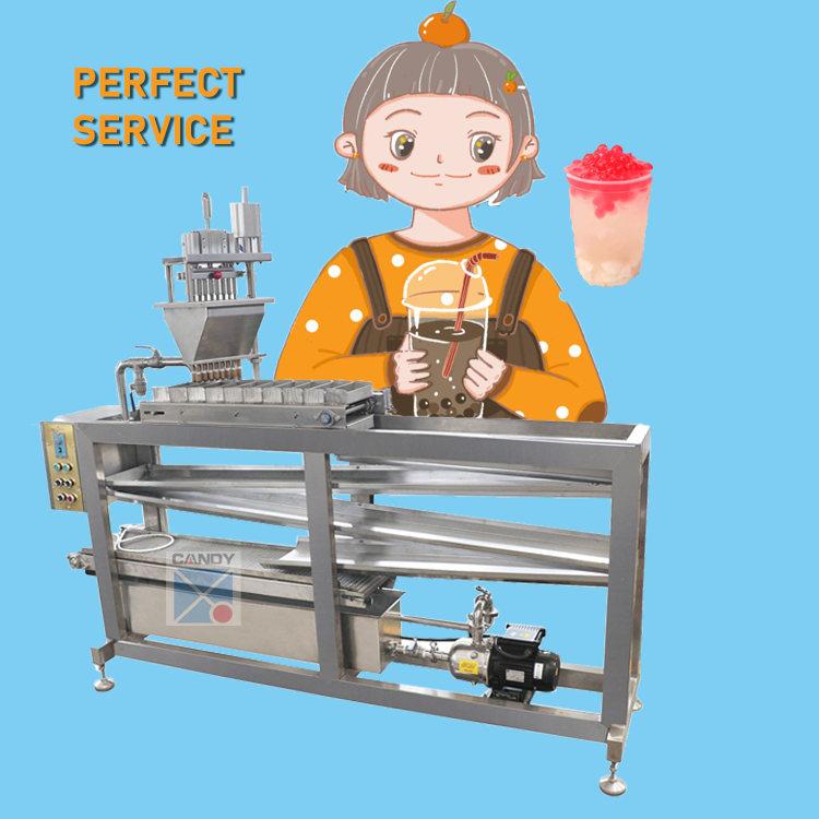 Automatic boba tea machine for making tapioca pearl for bubble tea and shaking machine