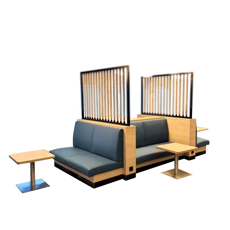 Factory Made Lobby Sofa Restaurant Sofa Hotel Sofa with Partition for Public Area