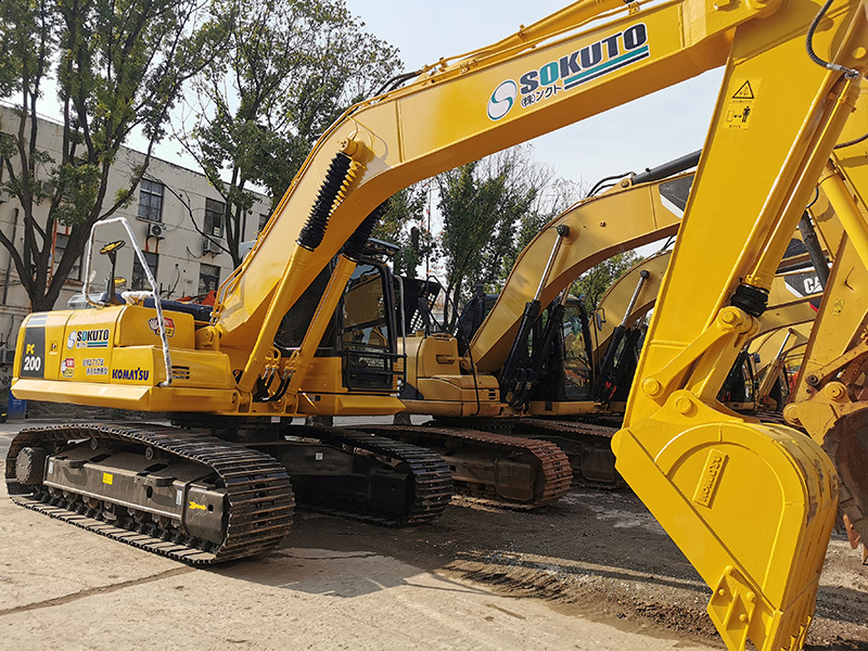 Original used komatsu pc 200-7 200-8 crawler excavator for sale new 20 ton 200 PC200 pc200-8 pc200-7 200-8MO escavatore price