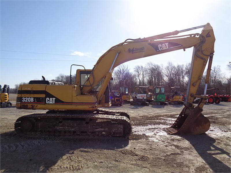 Retro excavadora usadas cat 320 in good condition 320B 20 ton used excavator escabadora caterpillar 320bl for sale