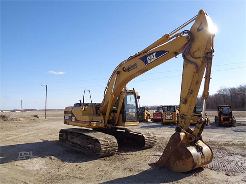 Retro excavadora usadas cat 320 in good condition 320B 20 ton used excavator escabadora caterpillar 320bl for sale