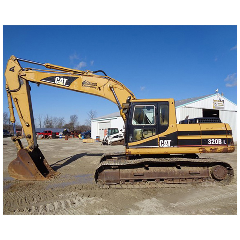 Retro excavadora usadas cat 320 in good condition 320B 20 ton used excavator escabadora caterpillar 320bl for sale