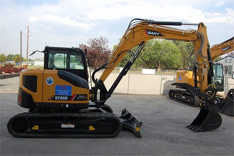 Used SANY excavator SY80U 80 SY80 SY75-10 for sale Brandnew brand new SANY SY75C 75 75C SY75 miniexcavator for sale