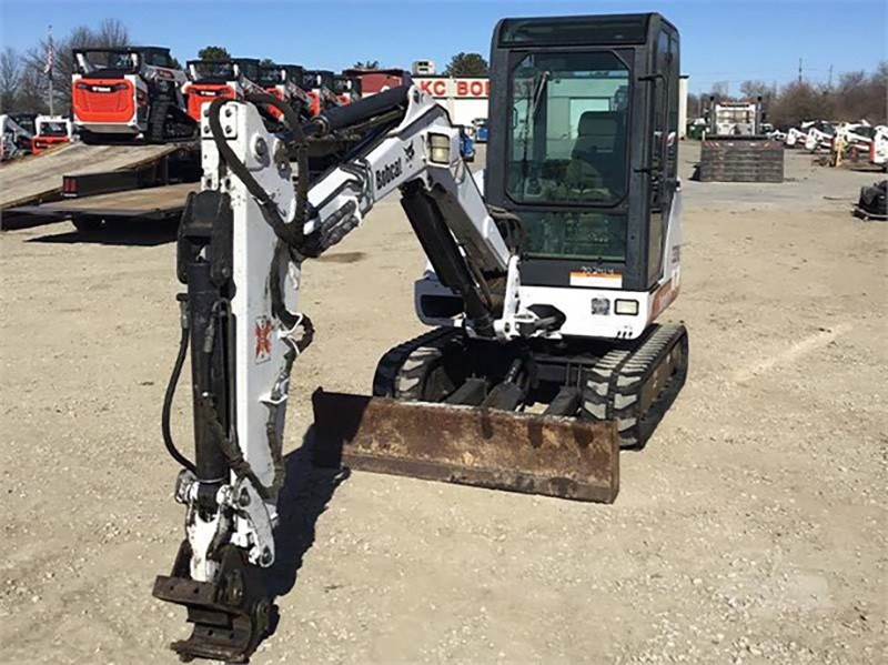 Used mini Excavator bobcat 331 Great performance from UK small digger 335 341 418 425 435 for sale