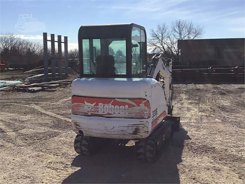 Used mini Excavator bobcat 331 Great performance from UK small digger 335 341 418 425 435 for sale