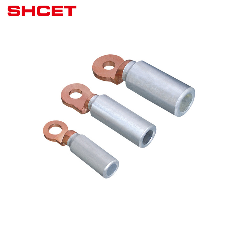 Bimetal Cable Lugs DTL-5 Copper Aluminium Cable Connector Male Terminal Lug Bimetal Bimetallic Lugs