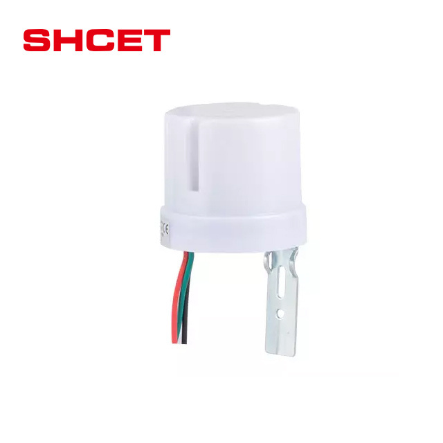 Adjustable Photoelectric sensor light switch AC 220V 25A Light control sensor automatic photocell switch for lamps