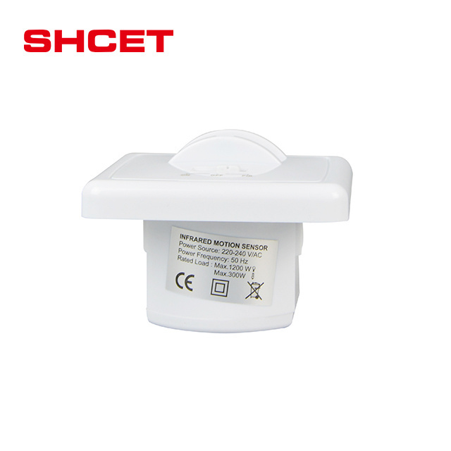 hot sale wall mounted motion sensor 180 degree Infrared motion sensor switch from SHCET