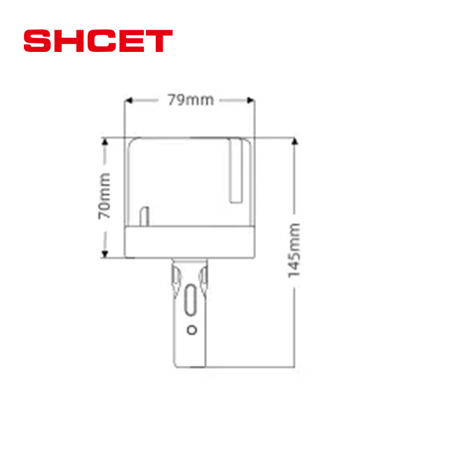 Adjustable Photoelectric sensor light switch AC 220V 25A Light control sensor automatic photocell switch for lamps