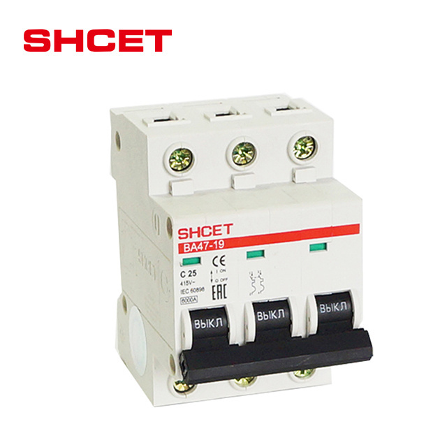 Top mini miniature mcb circuit breakers 1p 2p 3p 4p electrical electronic AC 10a c16 c20 ningbo wenzhou 10ka 6ka odm price China