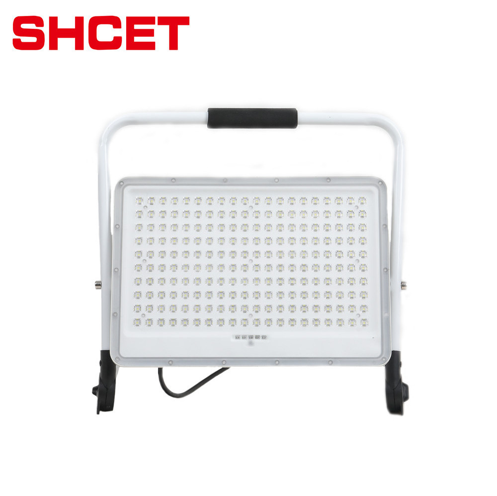 IP65 multifunction CET-106D factory directly portable led floodlight rechargeable 50W/120W/150W/200W