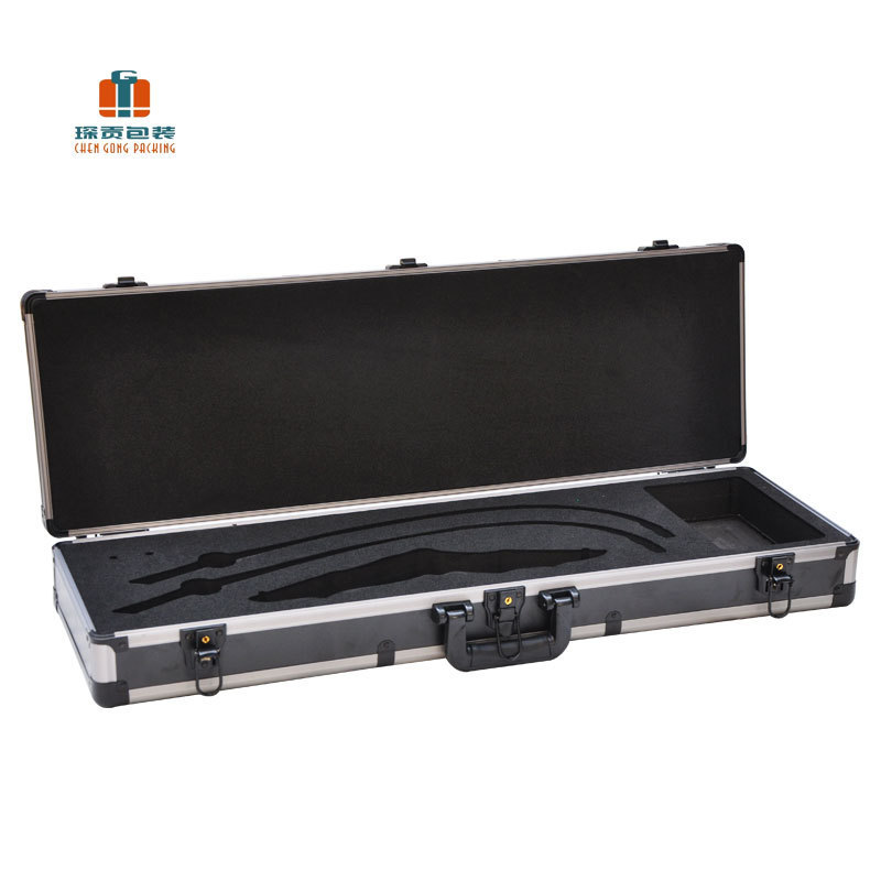 Aluminum Toolbox for Trucks Bow & Arrow Sample Storage Portable Briefcase Flight Case With Locks