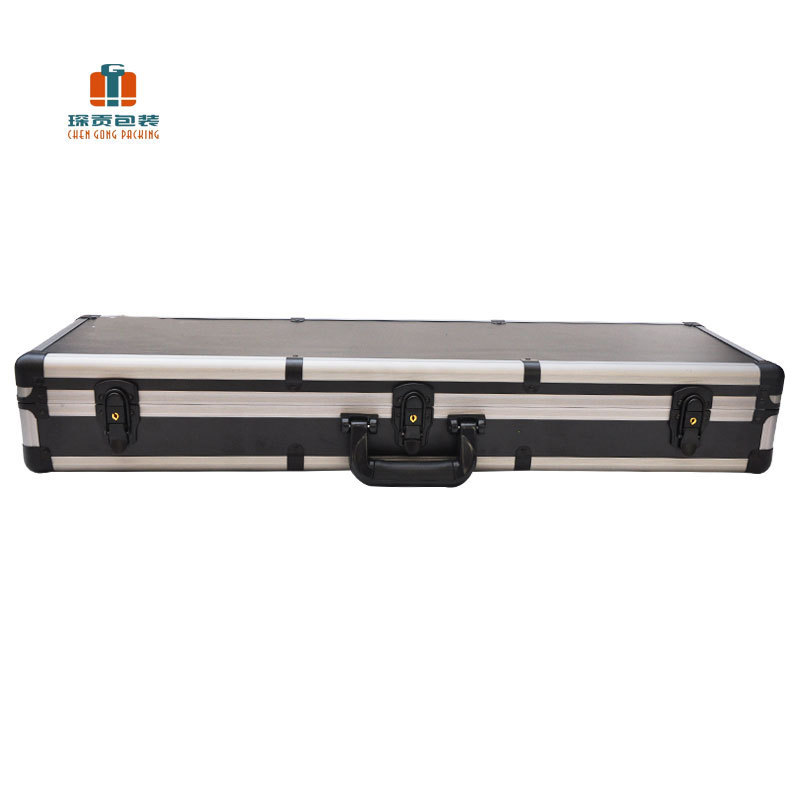 Aluminum Toolbox for Trucks Bow & Arrow Sample Storage Portable Briefcase Flight Case With Locks