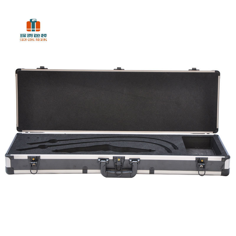 Aluminum Toolbox for Trucks Bow & Arrow Sample Storage Portable Briefcase Flight Case With Locks