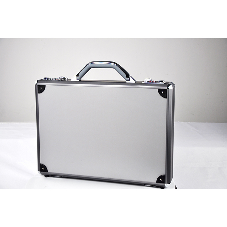 aluminumhard case aluminum tool case set tool box with foam padding tool organizer ABS surface