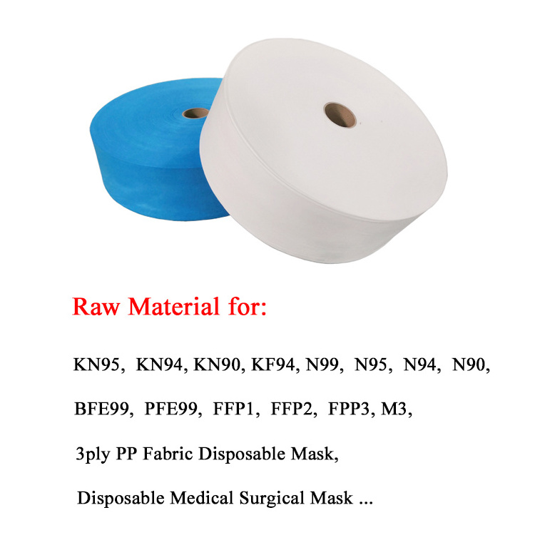 VietnamFactory  polypropylene spunbond nonwoven  for medical surgical masks pp non woven fabric