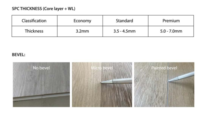 Factory Price SPC Flooring Vinyl Flooring Luxury Wooden Design For Home, Building, Hotel