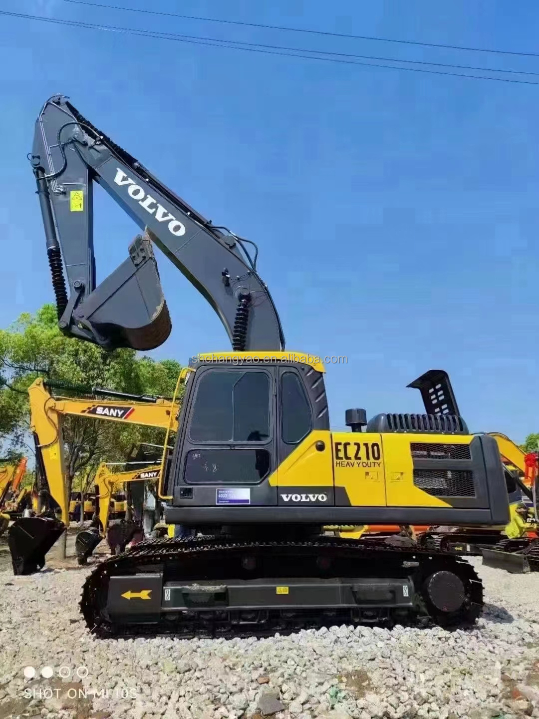 Cheap sale 21 ton track excavator used volvo EC210 used excavator ec210 ec210d low price hot sale 90% new