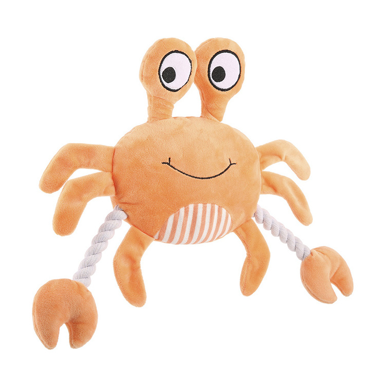 Creative sea animal Soft Crab Baby Plush Stuffed Toys for Kids