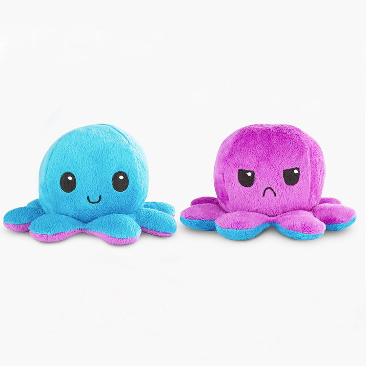 Kawaii pink mini octopus stuffed custom made plush toy