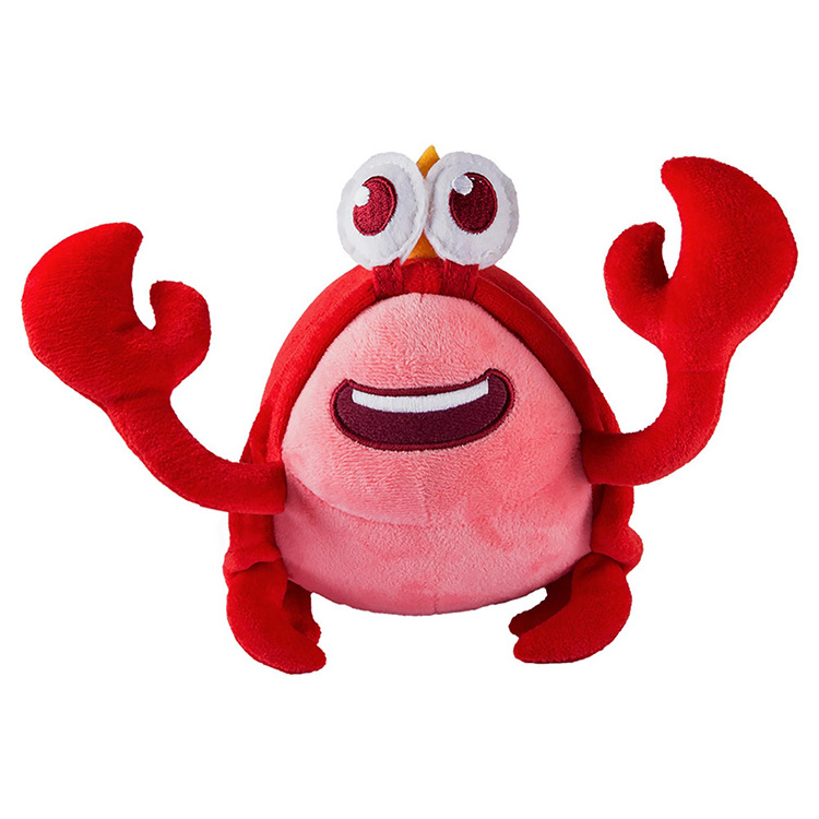 Creative sea animal Soft Crab Baby Plush Stuffed Toys for Kids