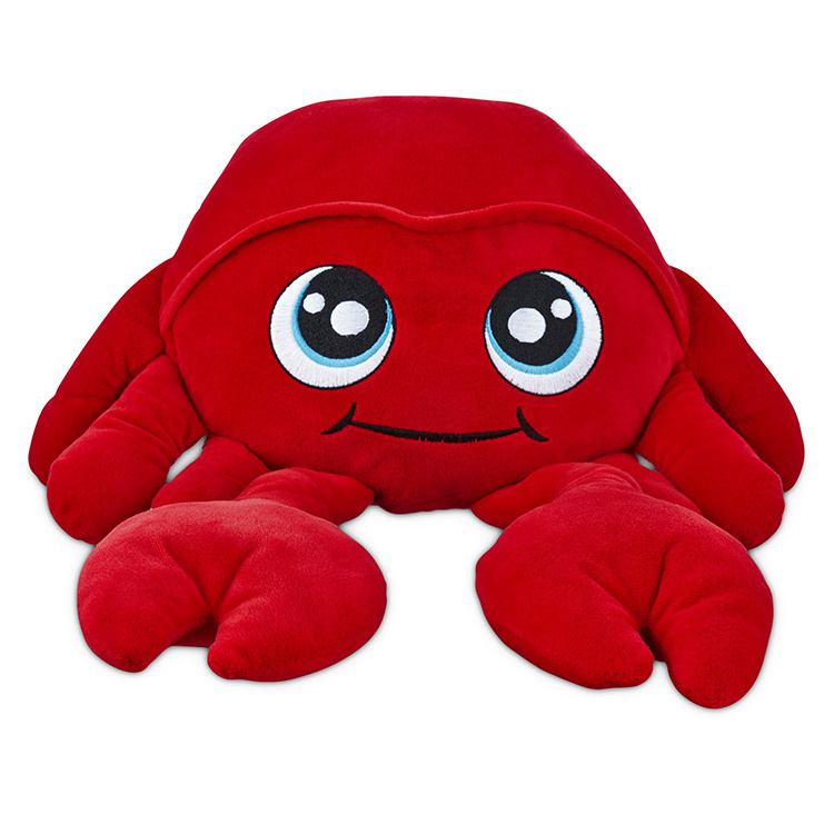 Creative sea animal Soft Crab Baby Plush Stuffed Toys for Kids