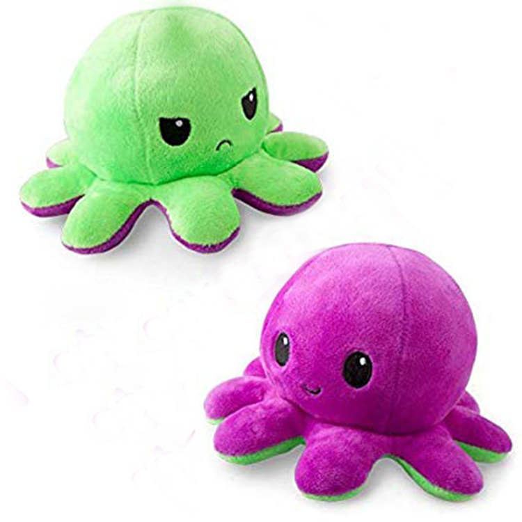 Kawaii pink mini octopus stuffed custom made plush toy