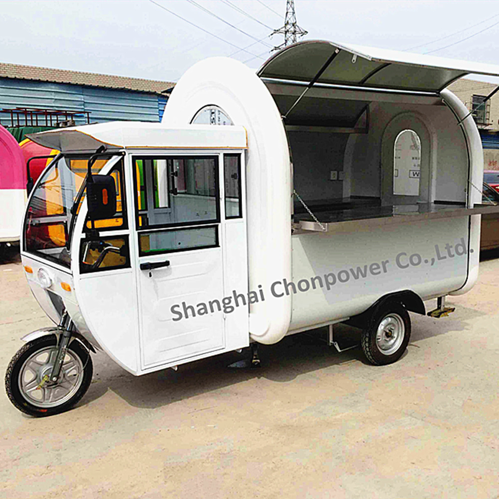 CP-G230165230 ice cream cart tricycle bevrage juice bicycle cart street snack bike for sale