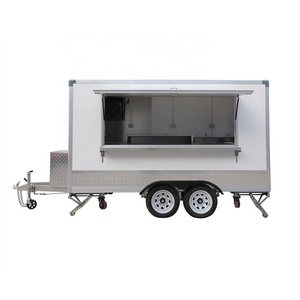 Chonpower street snack vending cart mobile kitchen food truck kebab fast trailer van dining car ice cream fsat