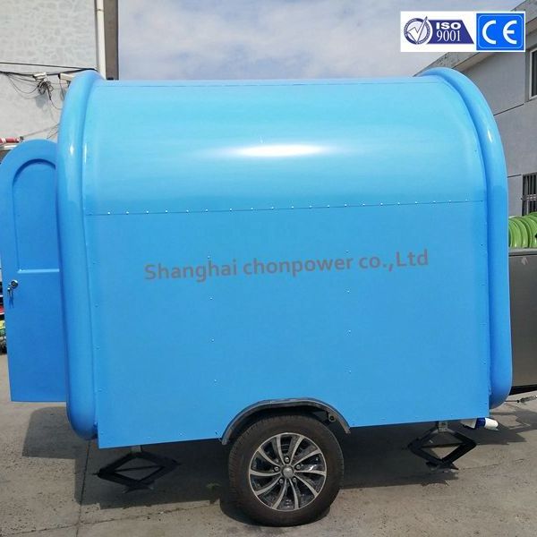 CP-C230200230 mobile popcorn slush machine installed icecream showcase trailer With CE and ISO9001