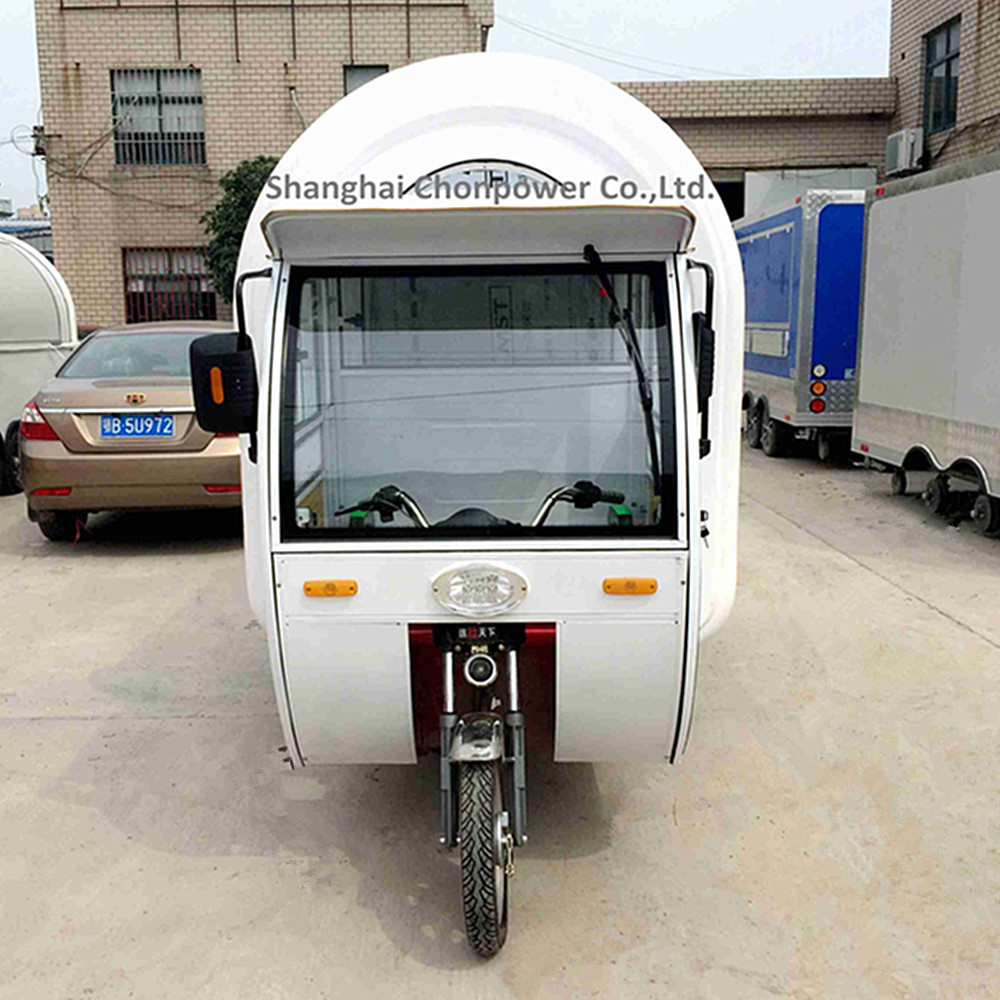 CP-G230165230 ice cream cart tricycle bevrage juice bicycle cart street snack bike for sale