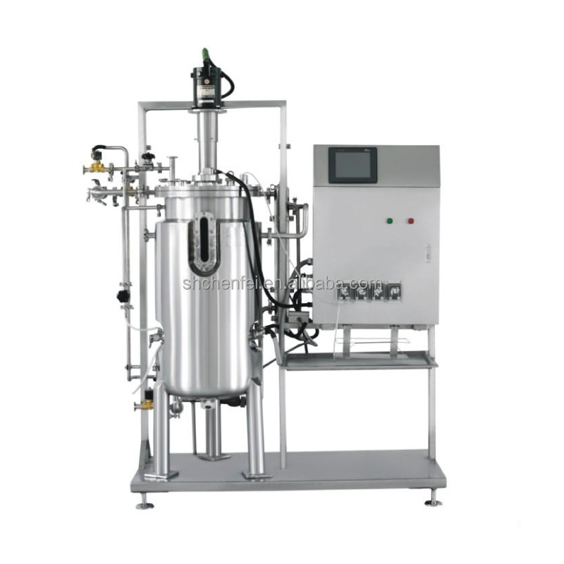 Stainless Steel Insulating Cooling Beer Fermentation Tanks Mixing Fermenter With CIP Cleaning