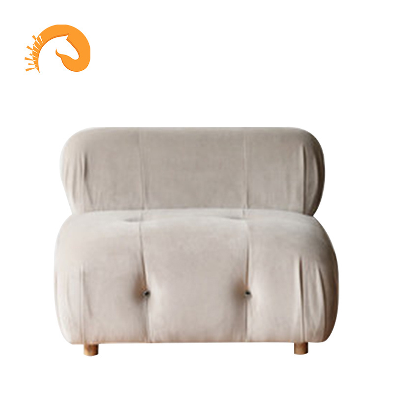 Thailand Popular Nordic Cloth Small Family Simple Modern Living Room INS Creative Module Sofa Free Combination Sofa