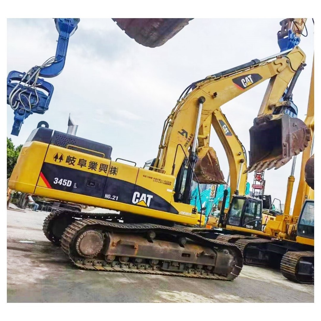 Used CAT 345D hydraulic crawler excavator used caterpillar cat 345 345bl 345dl 349 crawler excavator for sale