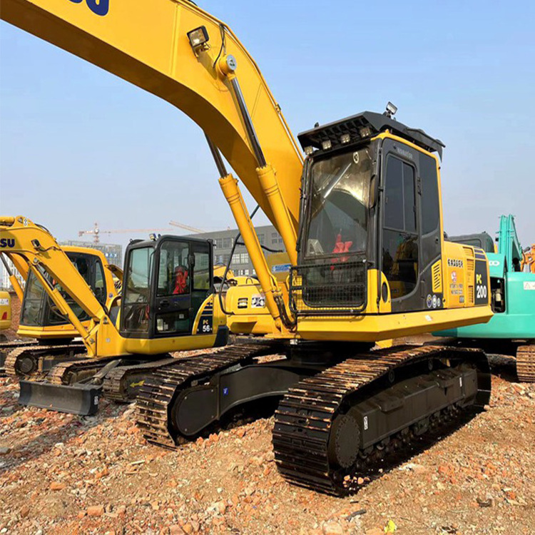 komatsu pc200-8 Used Good condition  excavator new price of pc 200 8 crawler digger for sale 20 tons