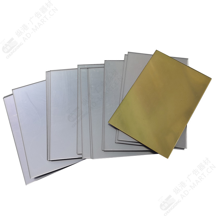 1.8mm  acrylic mirror sheet Wholesale silver perspex wall panel  1.22m*2.44m  PMMA mirror sheet Cast lucite mirror board