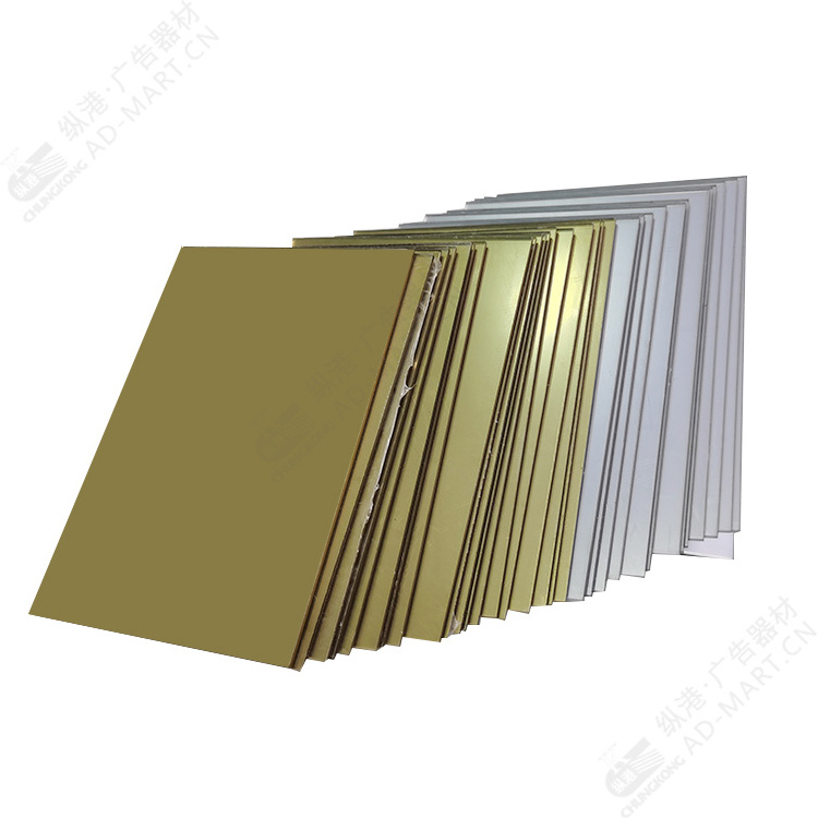 1.8mm  acrylic mirror sheet Wholesale silver perspex wall panel  1.22m*2.44m  PMMA mirror sheet Cast lucite mirror board