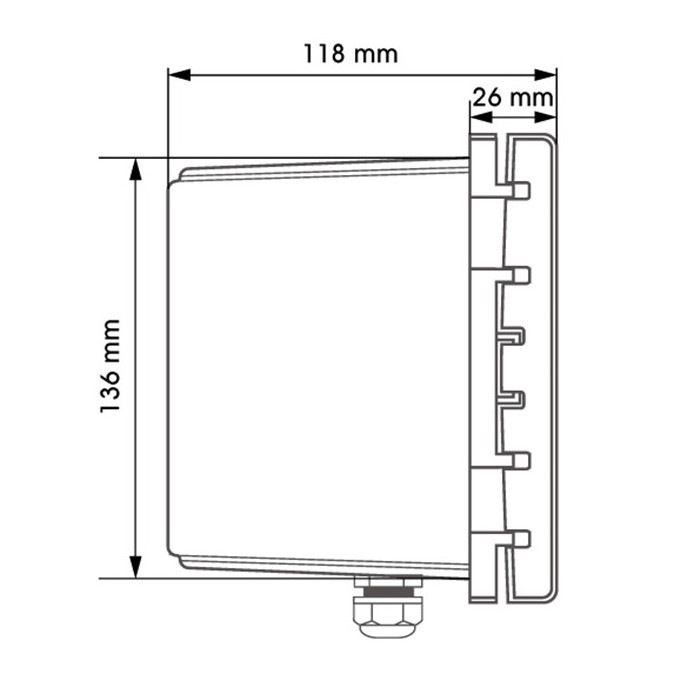 Digital aquaculture analyzer Online Polarography Type Dissolved Oxygen Meter Fish Farm Dissolved Oxygen Meter