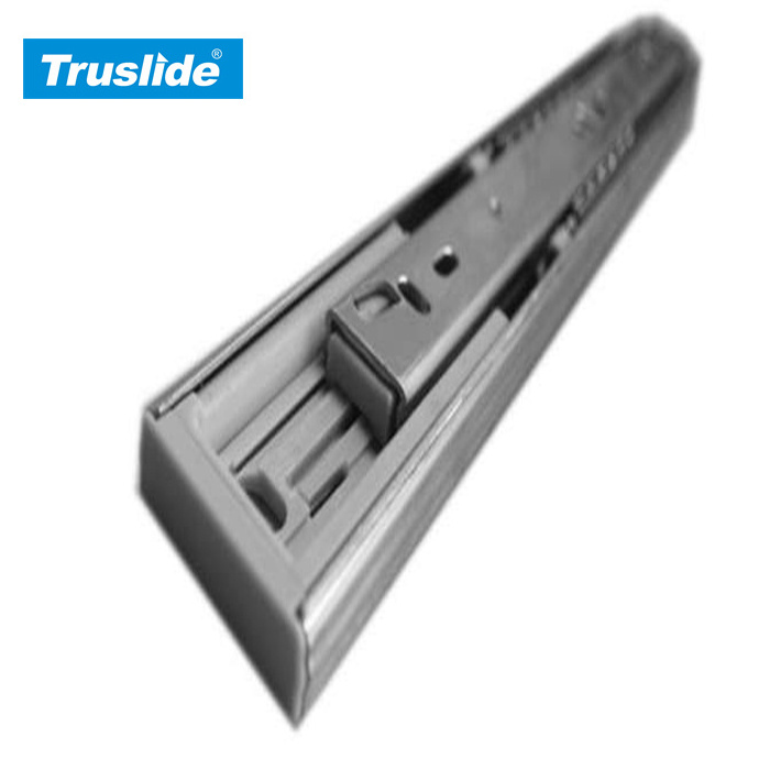 50mm Full Extension Soft Close Heavy Duty Undermount White Kitchen Furniture Drawer Slides for Industrial