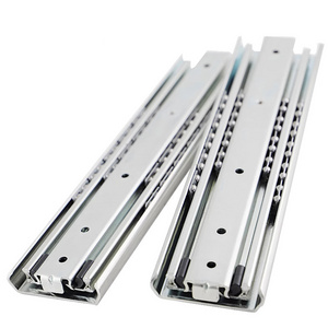 clod rolled steel full extension undermount 71mm Channel Drawer Slide fold telescopic slider