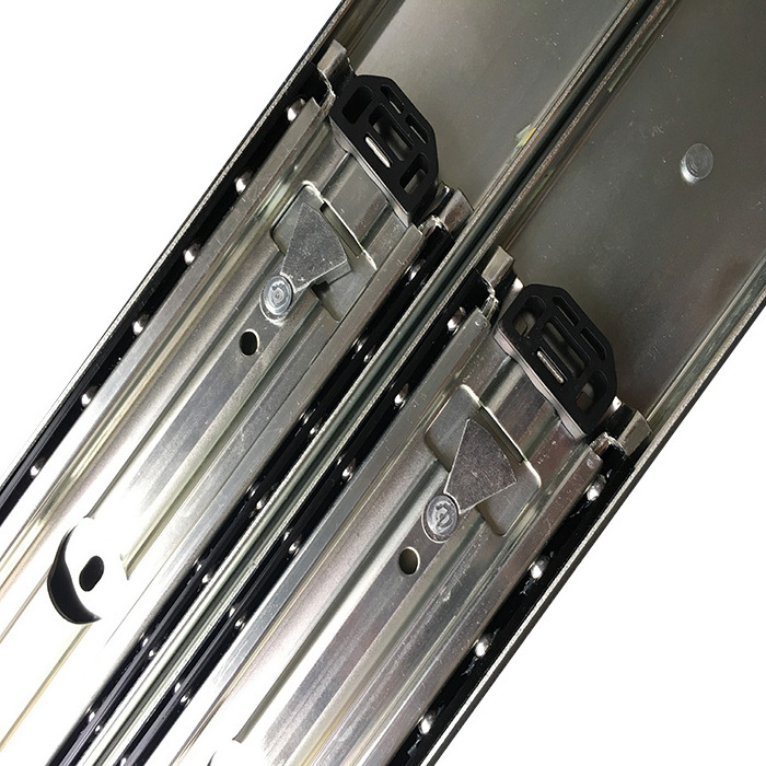 Industry Enclosure 152mm Height Heavy Duty Drawer Slide fold heavy duty under mount drawer slides