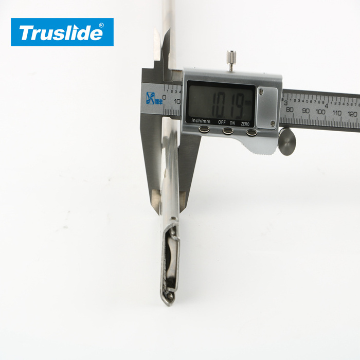 TH1035SS 35mm Full Extension Two Way Ball Bearing Slide slide out kitchen Telescopic Channel Drawer Slides heavy duty