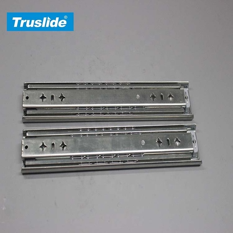 TH1653PT furniture hardware 53 mm width drawer slides heavy duty chinese manufacture channel two way travel drawer slide